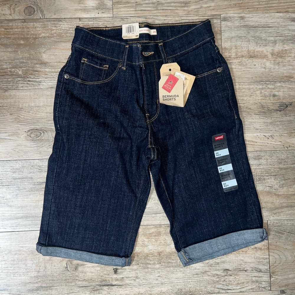Women’s Levi Denim Bermuda Shorts